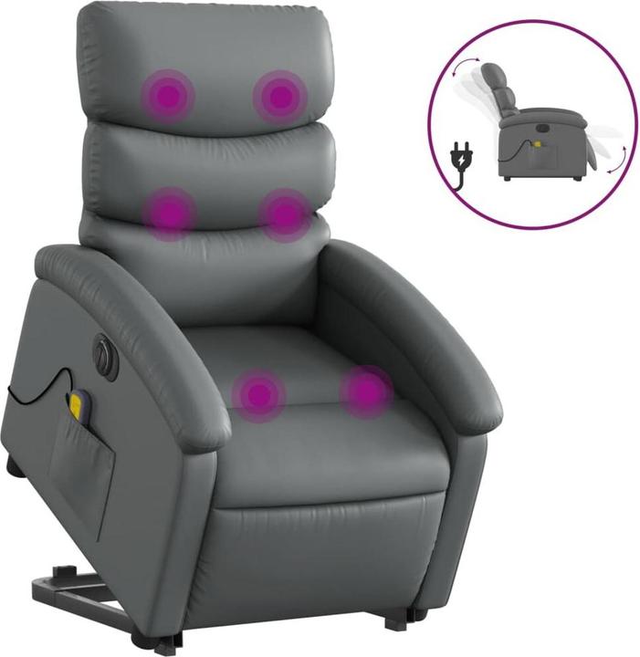 Image du produit vidaXL Massagesessel mit Aufstehhilfe