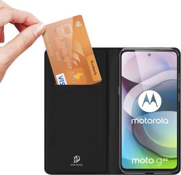 Actual product image Dux Ducis Skin Pro Series Bookcover (Motorola Moto G 5G)
