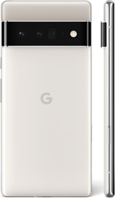Actual product image Google Pixel 6 Pro (128 GB, Cloudy White, 6.70", SIM + eSIM, 50 Mpx, 5G)