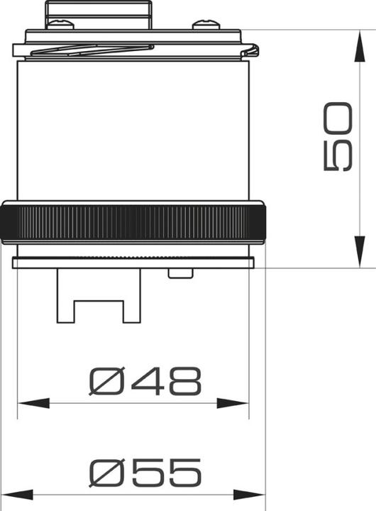 Actual product image Grothe Warning/indicator light