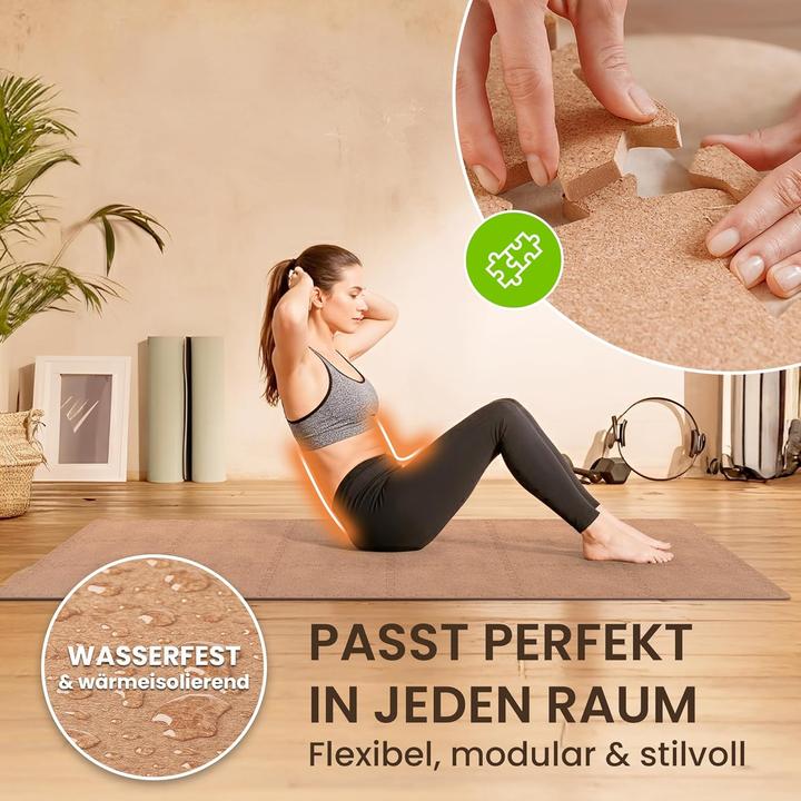Produktbild BeMaxx 18er-Set Schutzmatten für Fitness (1 cm)