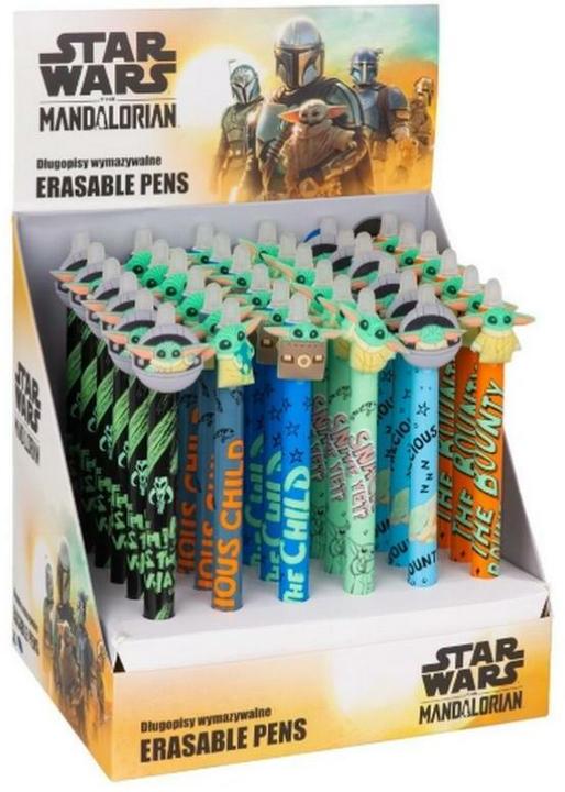 Magni CoolPack Radierbarer Stift Mandalorian Grogu 6fach sortiert (Mehrfarbig, 1 x)