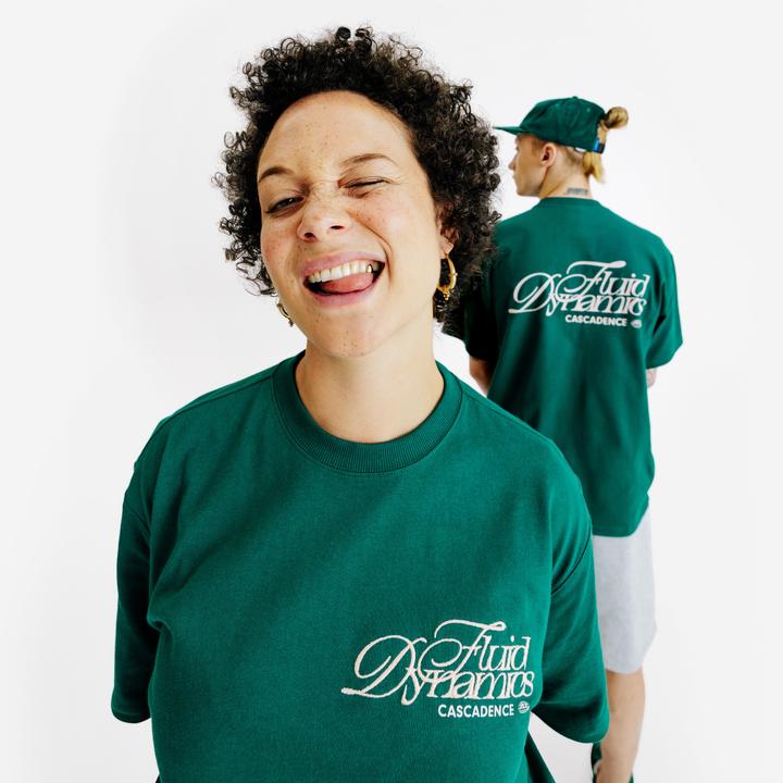 Produktbild Decathlon T-Shirt mit Grafik - grün (XL)