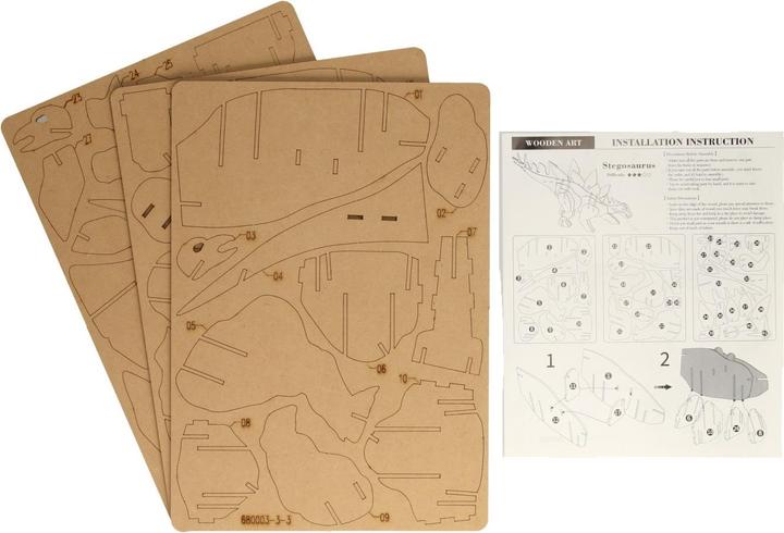 Produktbild Koopman 3D-Puzzle aus Holz Dinosaurier (1000 Teile)