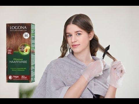 Actual product image Logona Herbal Hair Colour Cream (230 chestnut brown)