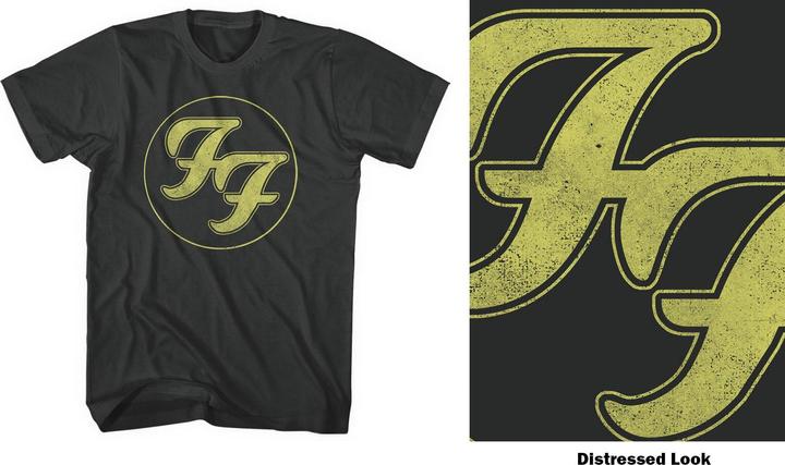 Produktbild Foo Fighters Distressed FF Logo (XL)