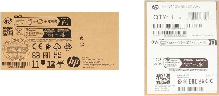 Productafbeelding HP Thunderbolt 4 100 W G6 Dockingstation (9 ports)