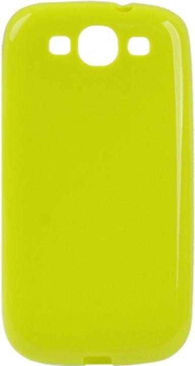 Produktbild König Design Schutzhülle TPU Case für Handy Samsung I9300 Galaxy S3 leuchtgrün