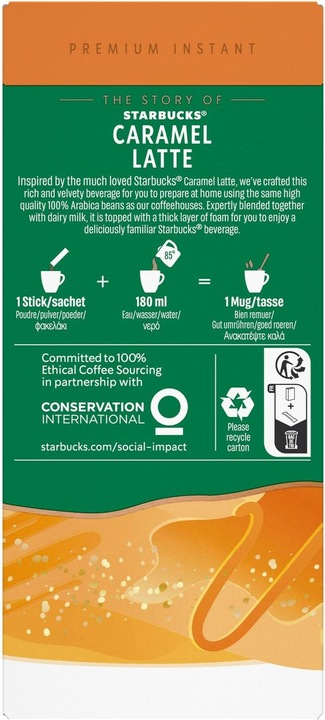 Image du produit Starbucks Latte au caramel (115 g)