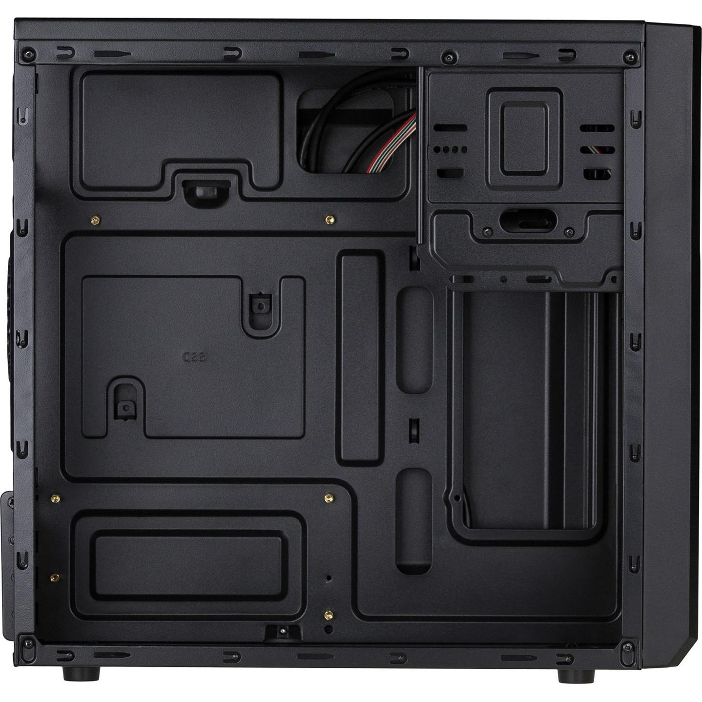 Thumbnail - Akyga AK17BK (Flex-ATX, mATX, Mini-ITX), PC Gehäuse, Schwarz