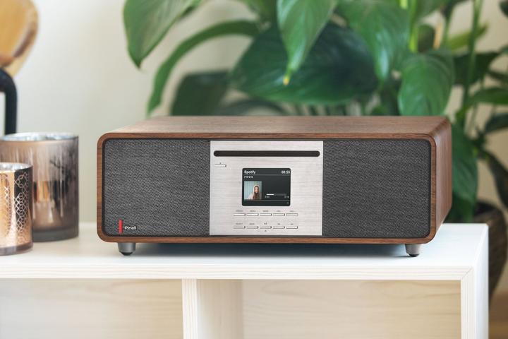 Immagine prodotto Pinell Supersound 701 - Tutto in uno digitale - Internetradio DAB+ - CD Speler - walnoot hout (DAB, Bluetooth, WiFi)