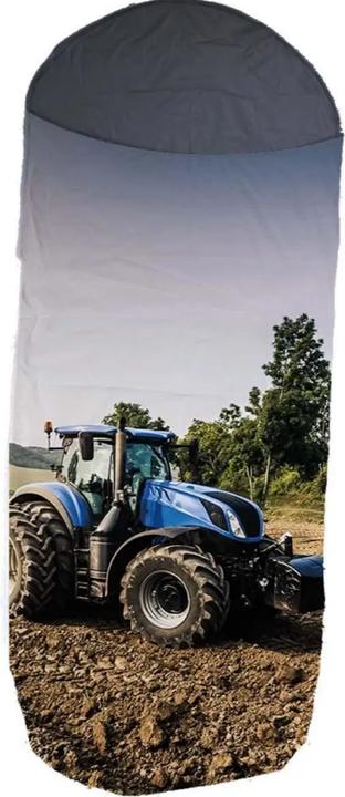 BrandMac Sleeping Bag - 140+30 x 70 cm - Tractor (180001) (140 cm)