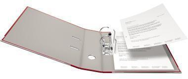 Immagine prodotto Falken Cartella Recycolor Larghezza dorso: 80 mm Utilizzo per il formato carta: DIN A4 (A4, 80 mm, 1 pz.)