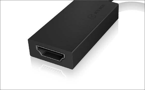 Produktbild Icy Box DisplayPort 1.2 zu HDMI Adapter (HDMI, 16.50 cm)