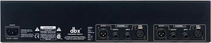 Actual product image Dbx 231s, Graphic equalizer