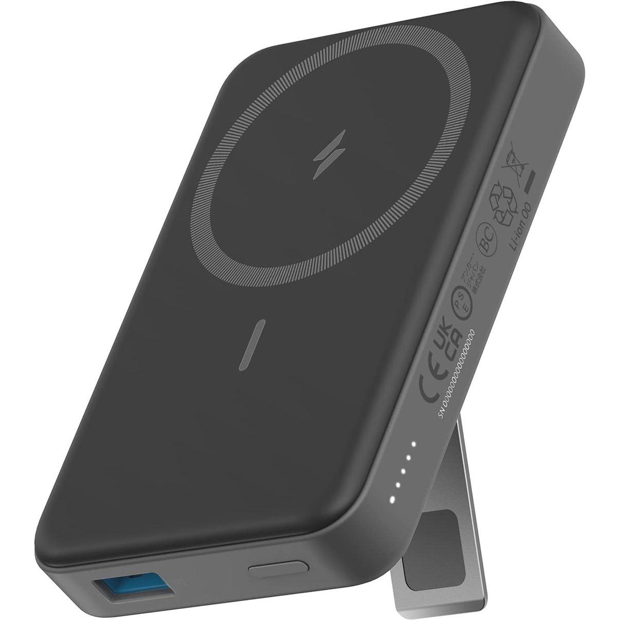 Anker Powerbank (10000 mAh, 20 W, 37 Wh), Powerbank, Schwarz