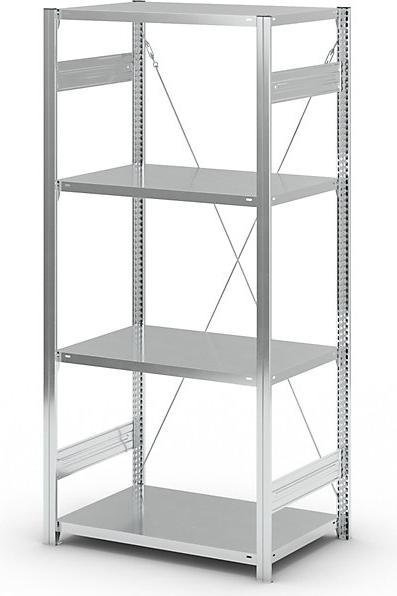 Actual product image eurokraft pro Shelf plug-in rack, galvanized