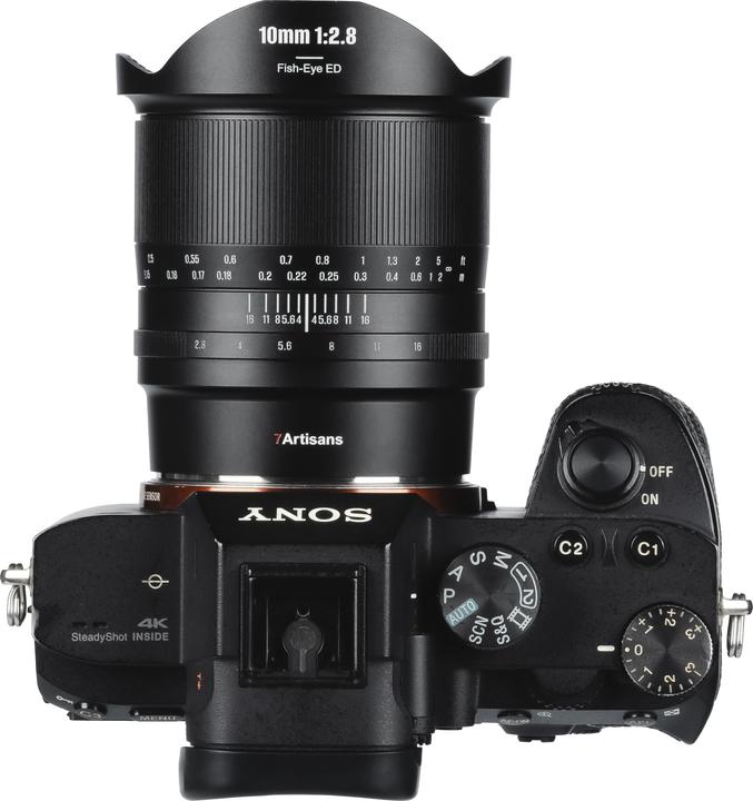 Actual product image 7artisans 10mm f/2.8 Sony E MkII (Sony E, APS-C / DX)