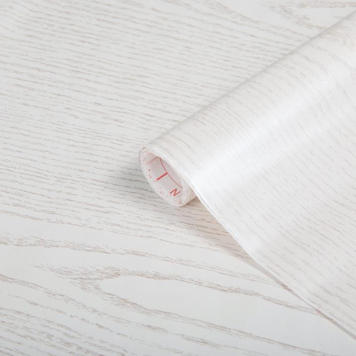 Produktbild D-C-Fix Dekofolie Perlmuttholz weiss 90 x 210cm (90 x 210 cm)