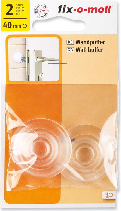 Actual product image Fix-o-moll Wall door buffer (2 pcs.)