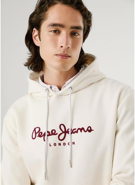 Produktbild Pepe Jeans Macbeth Plain Hoodie Wit XL Man (XL)