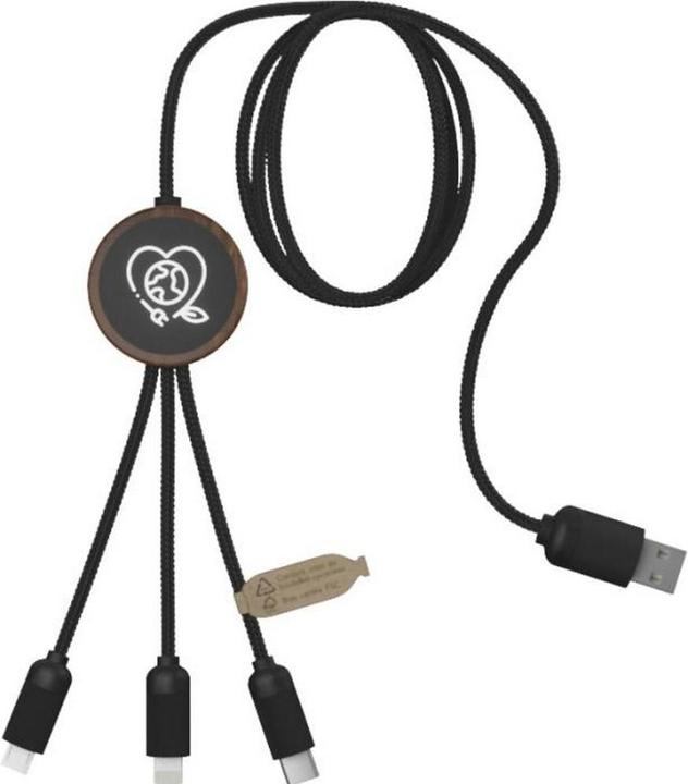 Actual product image SCX Charging cable logo (1 m)