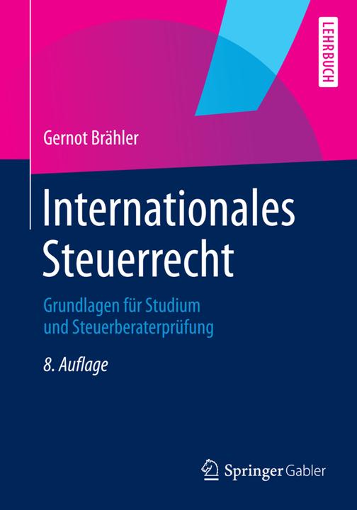 Produktbild Internationales Steuerrecht (Deutsch, Gernot Brähler, 2014)