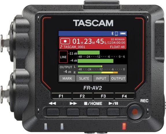 Actual product image Tascam Audio recorder FR-AV2 with AK-BT-2 Bluetooth adapter (Handheld)