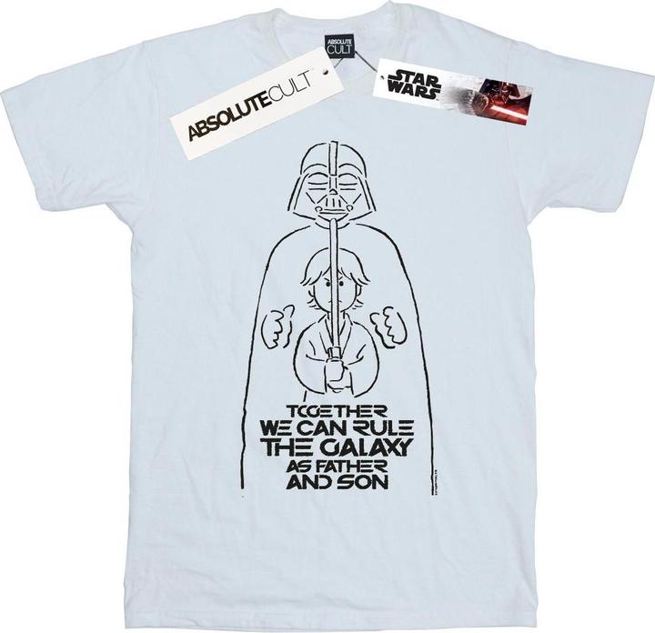 Actual product image Star Wars Mens Rule The Galaxy T-Shirt (L)