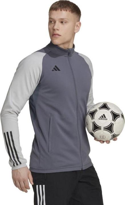 Produktbild adidas Tiro 23 Competition Training Herren-Sweatshirt grau HP1908 (L) (L)