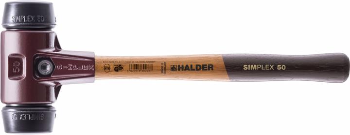 Produktbild Halder SIMPLEX-Schonhammer 50 GUMMIKOMPOSITION TE SIMPL (1150 g)