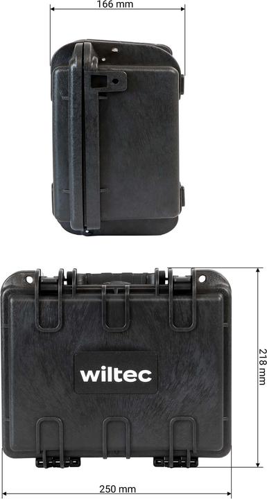 Produktbild Wiltec Universalkoffer 25x21,8x16,6cm wasserdicht Transportkoffer Schutzkoffer