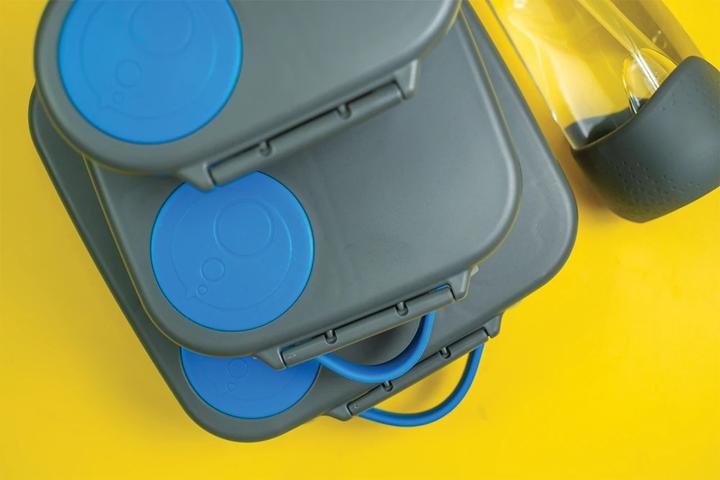 Immagine prodotto B.Box Mini Lunch Box con divisori regolabili per bambini Contenitore per alimenti in silicone - Ardesia