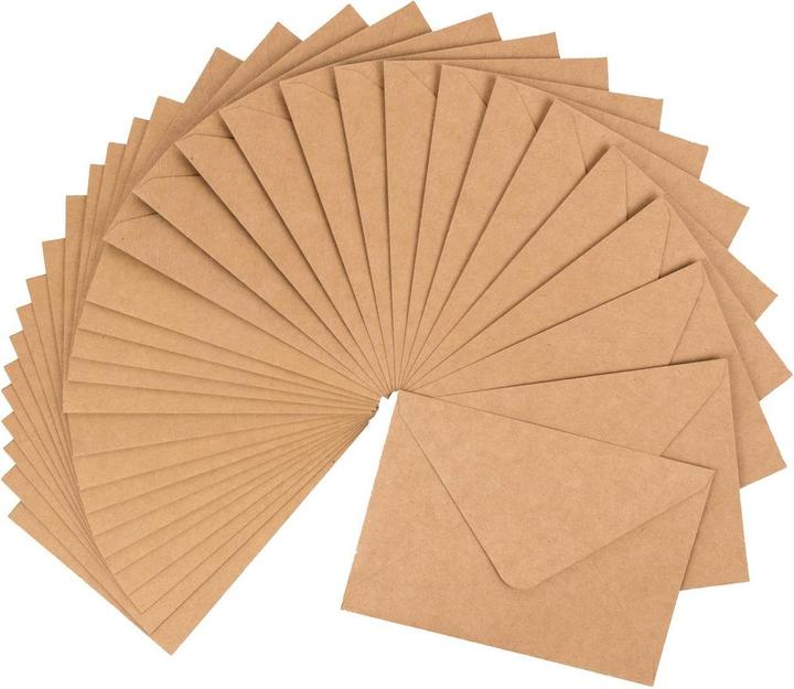 Image du produit Paper Poetry Carte double Brun clair (30 pcs)