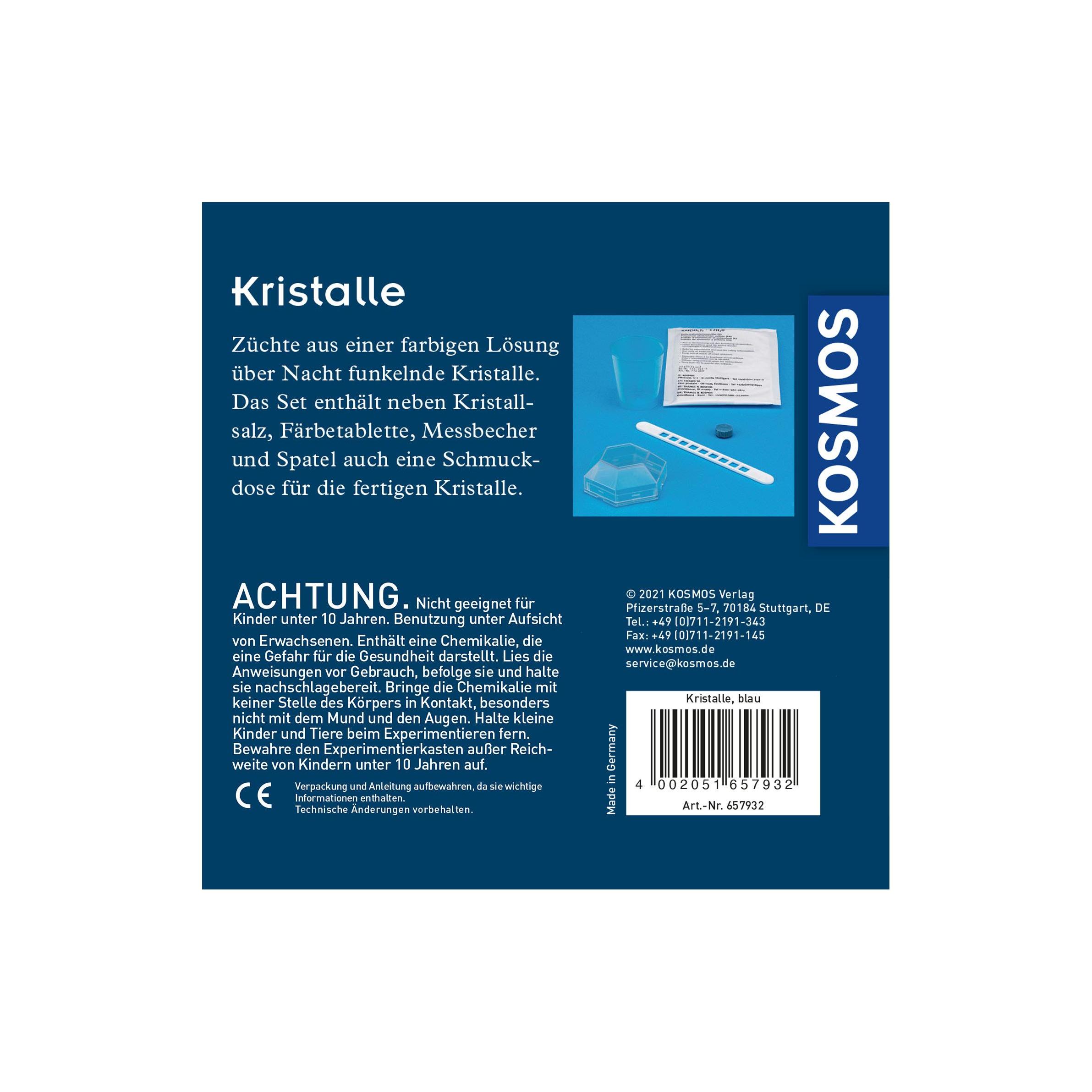 Thumbnail - Kosmos Blaue Kristalle selbst züchten