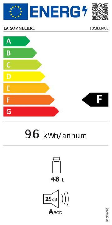 Energie-Label La Sommelière 18SILENCE