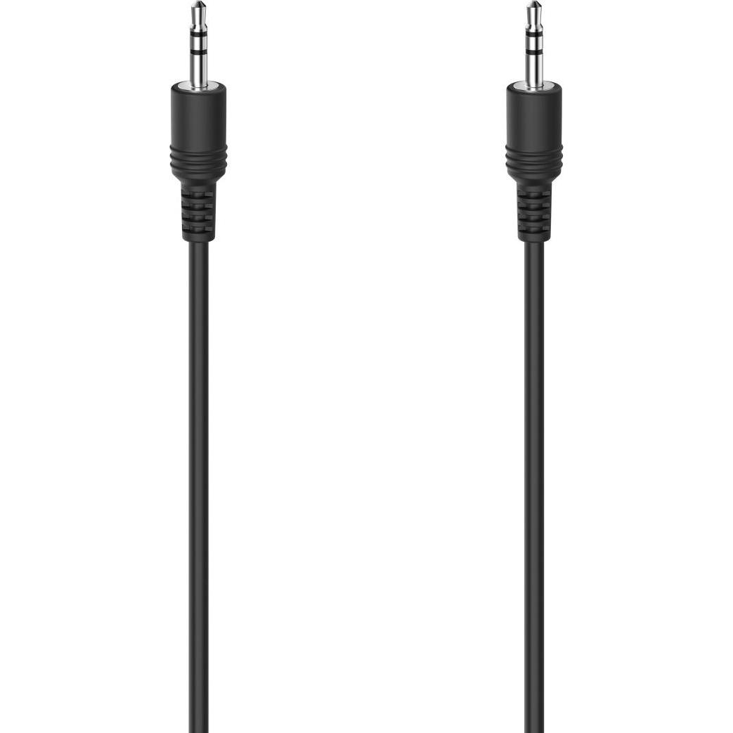Hama Audio-Kabel, 3,5-mm-Klinken-St. - 3,5-mm-Klinken-St., Stereo, 3,0 m (3 m, 3.5mm Klinke (AUX)), Audio Kabel