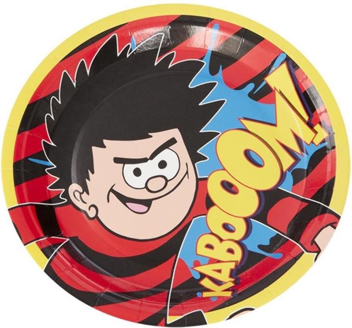 Actual product image Beano Kabooom! Party Plates (Pack of 8) (8 x)