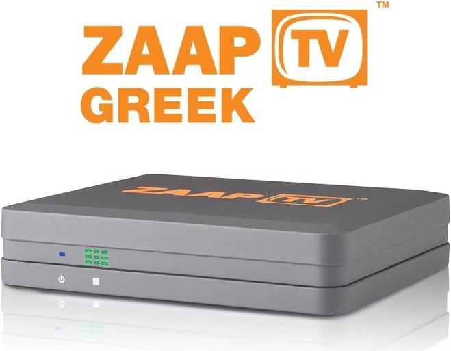 ZaapTV Greek HD IPTV media player, WiFi (IPTV (ready))