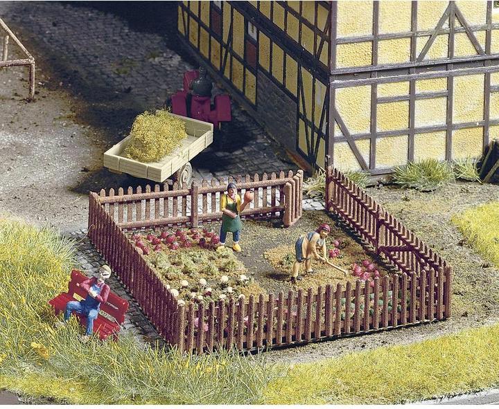 Produktbild Noch 13070 H0 Gartenzaun Bausatz