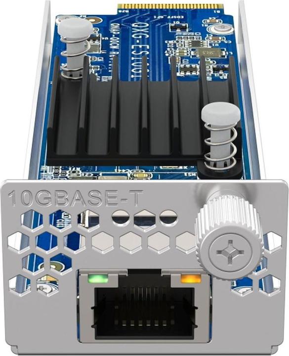 Actual product image QNAP E1.S to single 10GBASE-T LAN Module