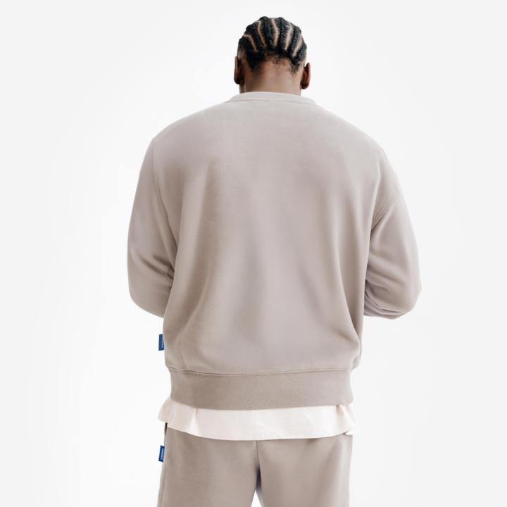 Actual product image Decathlon Sweatshirt Herren Oversize Rundhals - braun (XS)