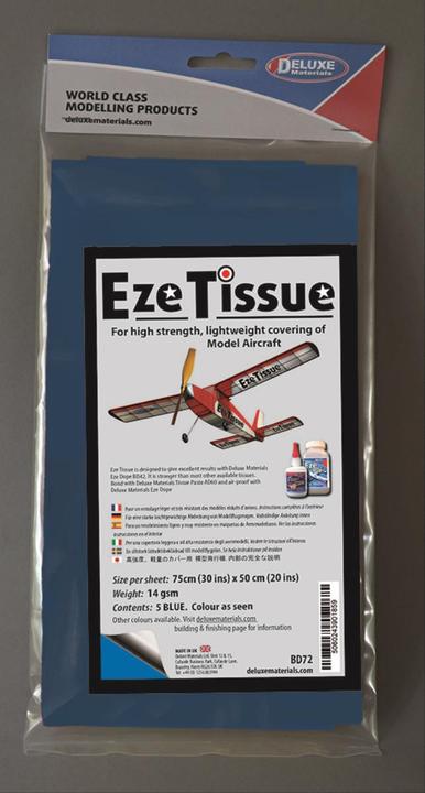 Deluxe Materials Eze Tissue (Blue) (5 sheets)