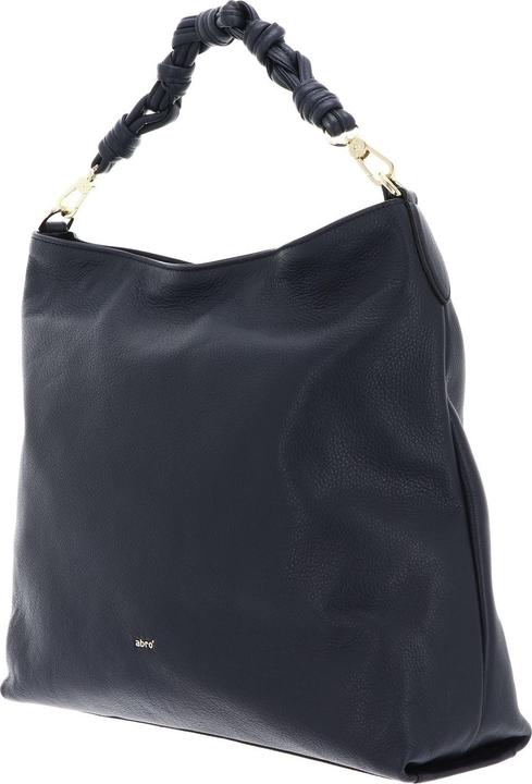 Actual product image Abro Leather Dalia Hobo Bag Soley