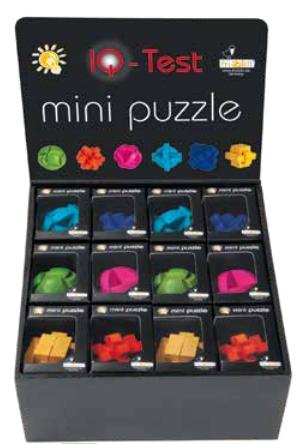 Image du produit Fridolin Puzzle en bois "IQ Test", en couleur