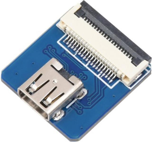 WaveShare Micro HDMI Female Stecker horizontal (HDMI)