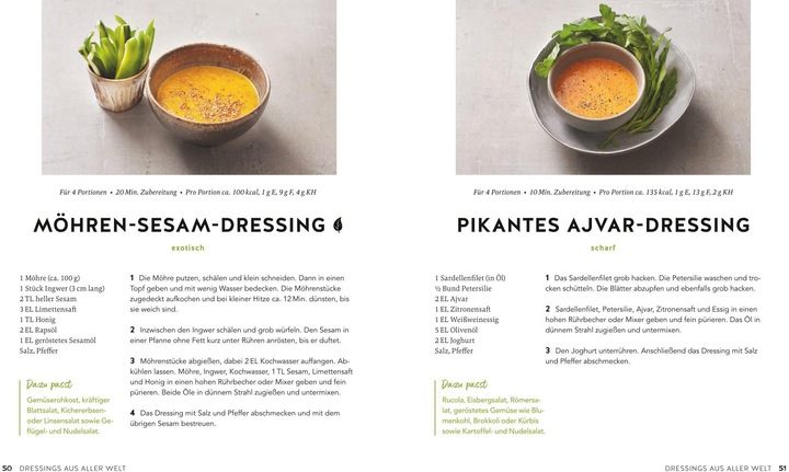 Produktbild 1 Salat - 50 Dressings (Deutsch, Inga Pfannebecker, 2025)