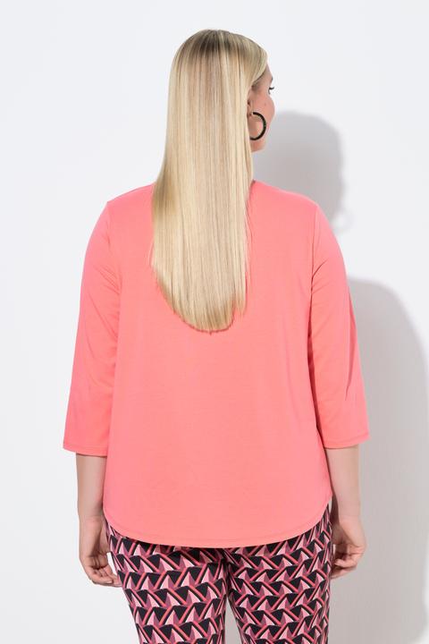 Actual product image Ulla Popken 3/4 Sleeve Tee (60)