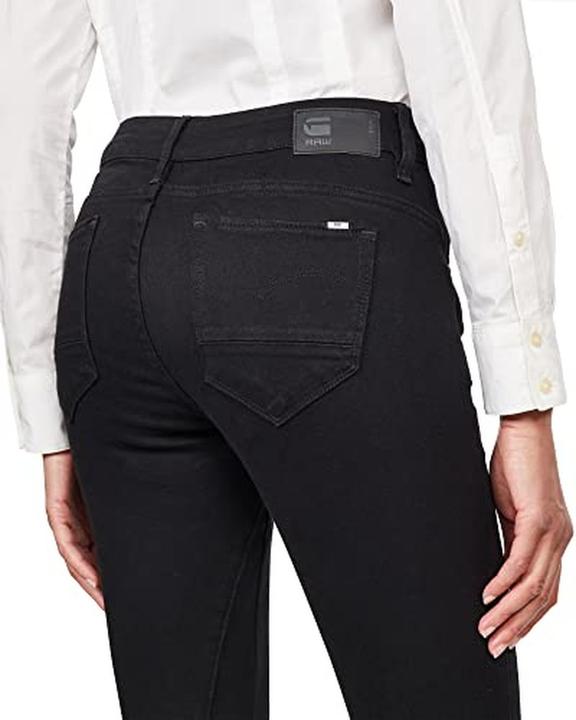 Actual product image G-Star Arc 3D Mid Skinny Jeans pitch black (W26/L34)