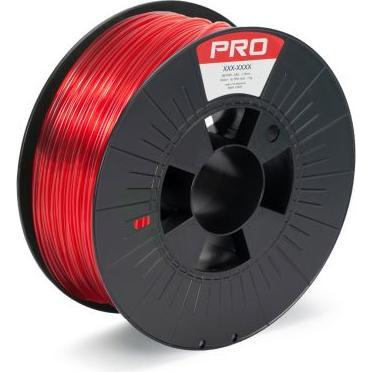 Rs Pro PET-G 3D-Drucker Filament zur Verwendung mit Gängige Desktop-3D-Drucker, Lichtdurchlässig Rot (PETG, 1.75 mm, 100...
